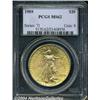 Image 1 : 1909 $20 MS62 PCGS. Well struck with bright,