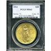 Image 1 : 1911 $20 MS63 PCGS. Boldly struck and fully