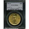 Image 1 : 1911-S $20 MS64 PCGS. Well defined with