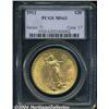Image 1 : 1912 $20 MS63 PCGS. Highly lustrous and