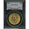 Image 1 : 1912 $20 MS63 PCGS. This Select Philadelphia