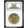Image 1 : 1913-D $20 MS64 NGC. This flashy near-Gem has