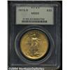 Image 1 : 1915-S $20 MS63 PCGS. An attractive Double
