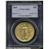 Image 1 : 1920 $20 MS62 PCGS. The luster is slightly