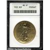Image 1 : 1922 $20 MS61 ANACS. Fully struck with