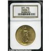 Image 1 : 1922 $20 MS64 NGC. Soft, frosted luster with