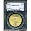 Image 1 : 1922-S $20 MS62 PCGS. Boldly struck and fully