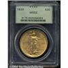 Image 1 : 1923 $20 MS63 PCGS. Boldly struck design