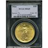 Image 1 : 1924 $20 MS65 PCGS. A beautifully matte-like
