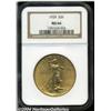 Image 1 : 1924 $20 MS66 NGC. Bold Devices and fully