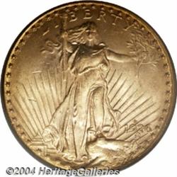 1926-D $20 MS63 PCGS. Once a prized rarity