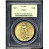 Image 1 : 1927 $20 MS63 PCGS. Light surface marks on the