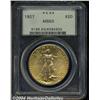 Image 1 : 1927 $20 MS63 PCGS. Well struck, with fully