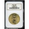 Image 1 : 1927 $20 MS64 NGC. Boldly struck with lustrous