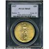 Image 1 : 1927 $20 MS65 PCGS. Smooth and highly lustrous