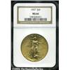 Image 1 : 1927 $20 MS66 NGC. An exquisitely struck and