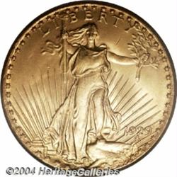 1929 $20 MS63 PCGS. The 1929 commences a run