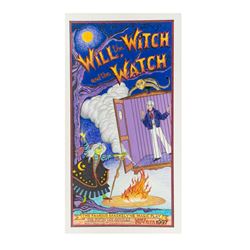 "Will the Witch" Original Magic Poster Art.