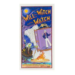  Will the Witch  Original Magic Poster Art.