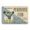 Image 1 : Walt Disney Studios "Penthouse Club" Membership Card.