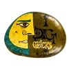 Image 1 : "I Dig Chicks" Hand-Painted Rock.