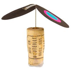 Rolly's Eraser Clip Propeller - Black.