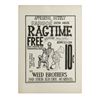 Image 1 : "Fargo's Cocoa House Ragtime" Poster Artwork.