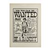Image 1 : "Wanted" Poster Artwork.