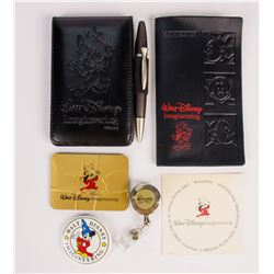 Set of Walt Disney Imagineering Items.