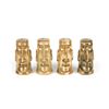 Image 2 : Set of 4 Tiki Salt & Pepper Shakers.