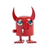 Image 7 : Pair of "Devil" Hand-Painted Push-Down Toys.
