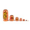 Image 1 : "Pig" Hand-Painted Nesting Doll.
