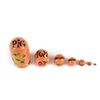 Image 3 : "Pig" Hand-Painted Nesting Doll.
