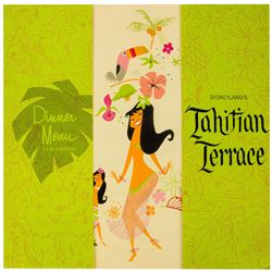 Tahitian Terrace Luncheon Menu.