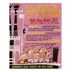 "Dixieland at Disneyland" Poster.