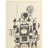 Image 2 : Mary Blair Original Sketch for "Small World" Clock.