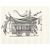 Image 1 : Signed "Museum of the Weird" Gypsy Wagon Print.