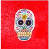Image 1 : "Papier Mache Skull" Original Artwork.