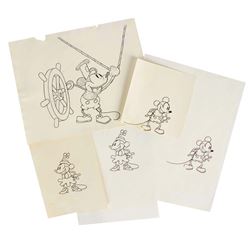 "Mickey's Mart" Vintage Mickey Development Art.