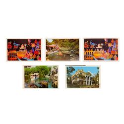 Set of 5 Disneyland Photo Mailers.