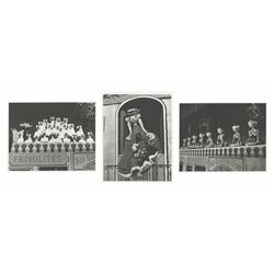 Set of 3  Mickey Mouse Theater  Photos.