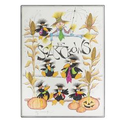  Scarecrows  Original Artwork by Rolly Crump.