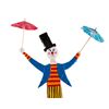 Image 3 : "Umbrella Man" Papier Mache Sculpture.