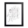 Image 1 : "Thank You" Framed Print.