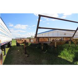 WILLCOCK TANDEM DUAL FLAT DECK TRAILER