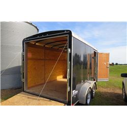 2013 TITAN 12' ENCLOSED TRAILER