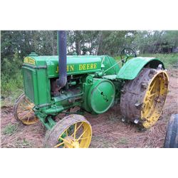 JOHN DEERE D ON STEEL