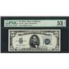 Image 1 : 1934A $5 Silver Certificate Note Fr.1651 PMG About Uncirculated 53EPQ