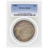 Image 1 : 1883 $1 Morgan Silver Dollar Coin PCGS MS65