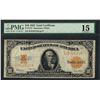 Image 1 : 1922 $10 Gold Certificate Note Fr.1173 PMG Choice Fine 15